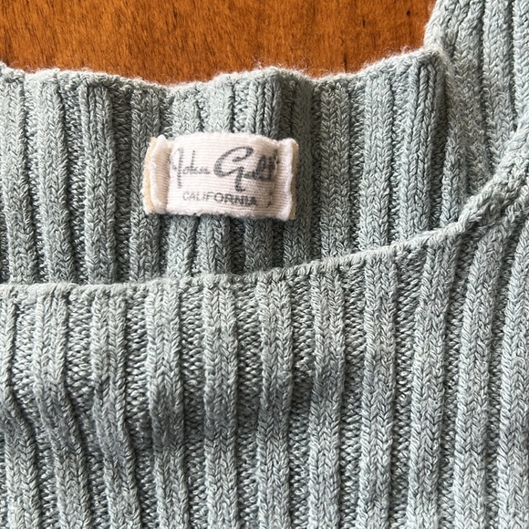 John Galt Ribbed Knit Tank Top - Picture 3 of 5